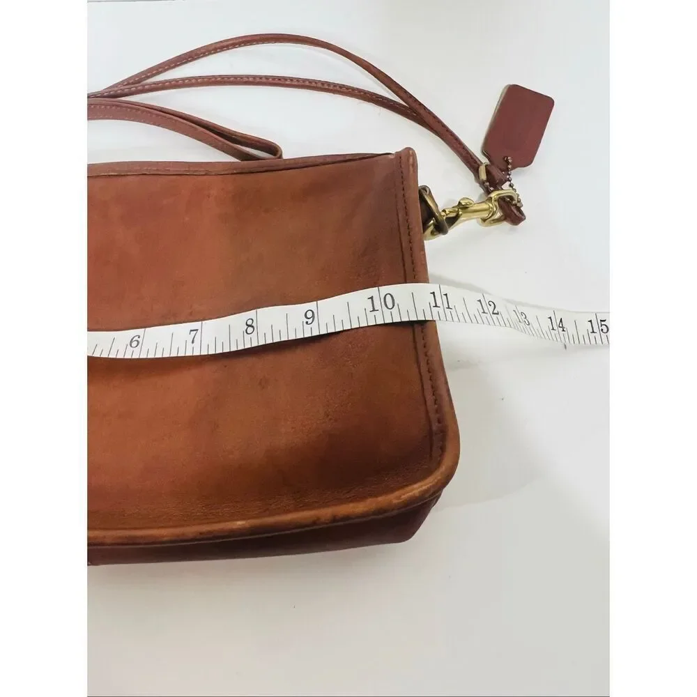 Coach Vintage Brown Basic Bag Bonnie Cashin 1970's Detachable Shoulder Straps Zi